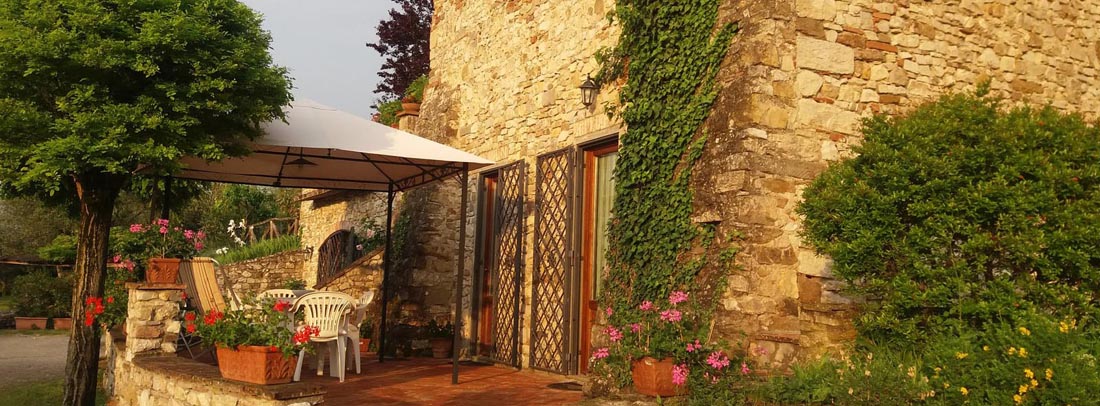 Le camere del B&B I Due Cipressi