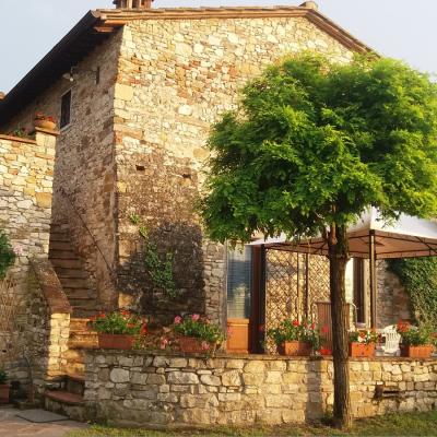 I Due Cipressi B&B Firenze Sud - la terrazza delle camere