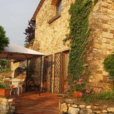I Due Cipressi B&B a Firenze Sud - la terrazza delle camere