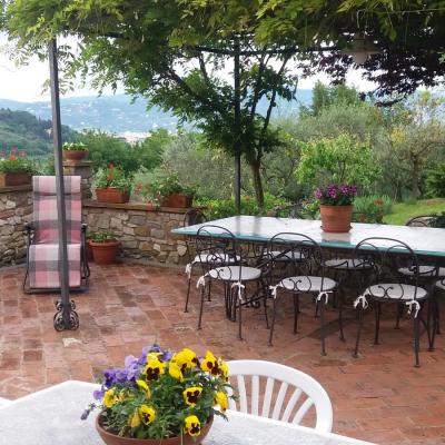 I Due Cipressi B&B a Firenze Sud - La terrazza panoramica