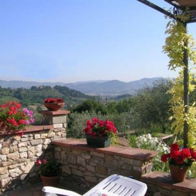 I Due Cipressi B&B a Firenze Sud - Panorama dalla terrazza