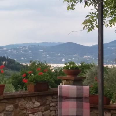 I Due Cipressi B&B a Firenze Sud - la vista su Firenze