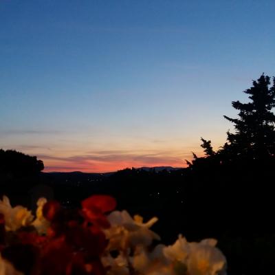 I Due Cipressi B&B a Firenze Sud - la vista sulle colline di Firenze