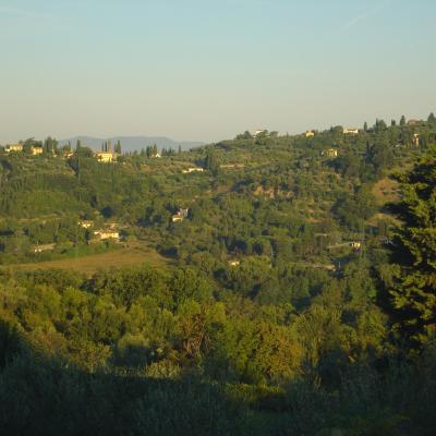 I Due Cipressi B&B a Firenze Sud - la vista sulle colline di Firenze