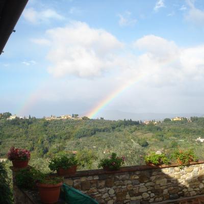 I Due Cipressi B&B a Firenze Sud - la vista sulle colline di Firenze